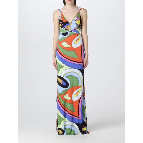 ワンピース MOSCHINO COUTURE Woman Dress Multicolor 04490556 1888 Moschino Couture Dress Woman Multicolor